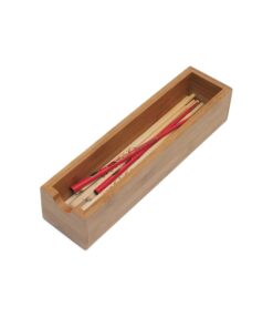 Alternative view of Lipper International 8182S Bamboo Wood Stacking Drawer Organizer Box, 3" x 12"