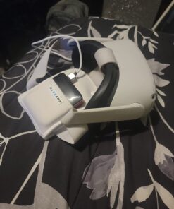 NIVRANA VR Battery Pack Compatible with Meta Quest 3 and Meta Quest 2 – High Speed 10,000mAh VR Power Bank Gives up to 8 Hours of Epic Uninterrupted Game Play – Accessory for Meta Quest 3 VR Headset 44 61IVMAmXryL