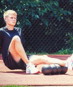 Rollga PRO - The BETTER Foam Roller for Flexibility, Muscle Recovery, Back & Neck Massage, & Exercise (Black) Black 24 61IVZh9DpiL