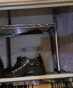 Whitmor Supreme Wide Stacking Shelf - Heavy Duty - Adjustable - Chrome 43 61IWHrlskKL