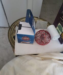 PITKLG Flying Ball Toys 2023 Upgraded Hand Controlled Flying Orb RGB Led Lights Boomerang Spinner 360°Rotating Soaring UFO Mini Drone Toy Safe for Kids Adults(Blue) Blue 25 61IWahNmIJL