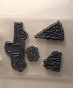 Avery Elle SS-5001 Stamp & Die Storage Pockets 50/Pkg Large 5 ½” x 7 3/8" , white/clear , Single Pack 23 61IWo6LkYkL