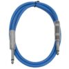 Seismic Audio Speakers Guitar Cables, TS ¼” Guitar Cables, Blue, 2 Feet 2 Foot 13 61IX0A2Fz8L