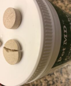 Pet MD - Canine Tabs Plus 365 Count - Advanced Multivitamins for Dogs - Natural Daily Vitamin and Mineral Nutritional Supplement - Liver Flavored Chewable Tablets 18 61IXC2zRUNL