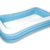 INTEX 58484EP Swim Center Inflatable Family Pool: 277 Gallon Capacity – 120" x 72" x 22" – Blue 6 61IYmyuBBcL