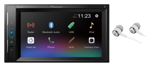 Pioneer DMH-100BT 6.2" Touchscreen, Bluetooth, Back-up Camera Ready - Digital Media Receiver