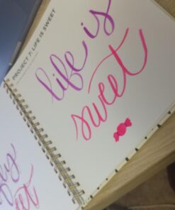 Hand Lettering 101: A Step-by-Step Calligraphy Workbook for Beginners (Gold Spiral-Bound Workbook with Gold Corner Protectors) (Modern Calligraphy) 36 61Ibcbrj4vL