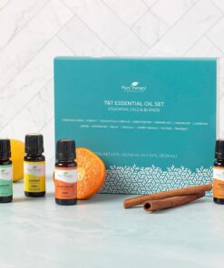 Plant Therapy 7 & 7 Essential Oils Set 7 Single Oils: Lavender, Peppermint & More, 7 Synergy Blends 100% Pure, Undiluted, Natural Aromatherapy, Therapeutic Grade 10 mL (1/3 oz) 7 & 7 Set 0.34 Fl Oz (Pack of 14) 24 61IcOdJFCFL