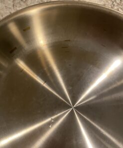 All-Clad D3 3-Ply Stainless Steel Fry Pan 12 Inch Induction Oven Broiler Safe 500F, Lid Safe 350F Pots and Pans, Cookware Silver 12-Inch 35 61IccPo2DgL