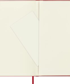 Moleskine Classic Notebook, Hard Cover, Large (5" x 8.25") Plain/Blank, Scarlet Red, 240 Pages 17 61IenZpZMHL