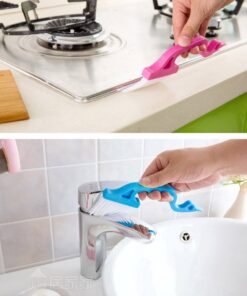 The 2 in 1 Window and Sliding Door Track Cleaning Brushes Blue 20 61Ieoko ML