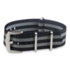 BluShark Original Premium Nylon Watch Strap - Stainless Steel Buckle with Multiple Sizes & Premium Styles, Replacement Watch Straps for Men & Women, Ballistic Military Waterproof BOND 20mm Premium Brushed Buckle 43 61IfOC8Hu6L 1