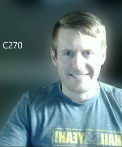 Logitech C920x HD Pro Webcam, Full HD 1080p/30fps Video Calling, Clear Stereo Audio, HD Light Correction, Works with Skype, Zoom, FaceTime, Hangouts, PC/Mac/Laptop/Macbook/Tablet - Black 43 61IfYwPlIL