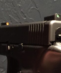 TRUGLO TFX PRO Handgun Sight | Compact Snag-Free Durable Shock-Resistant Glowing Tritium & Fiber-Optic Xtreme Night Sight for Handguns Glock High Set 40 61IgvF0oEfL 3