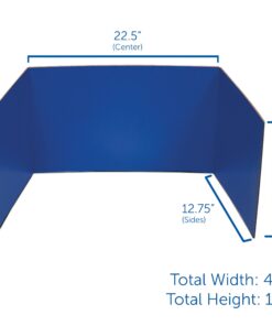Flipside Study Carrel, 48 x 12, Assorted Colors, 24/Pack 24 Pack 10 61IhZvmW9oL