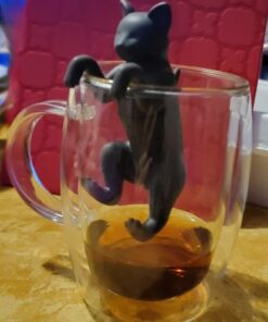 JoyJolt Double Wall Glass Coffee Mugs - 13.5oz Double Walled Glasses, Thermal Borosilicate Glass Insulated Coffee Mug. Clear Coffee Glass Cup, Cappuccino Mug, Iced Coffee Cup, Tea Mugs 51 61IhbK8eenL