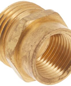 Anderson Metals 57480-1208 Brass Garden Hose Fitting, Connector, read ¾” Male GHT x ½” Female NPT 3/4" Male Hose ID x 1/2" GHT Female 19 61IhdH0cxVL