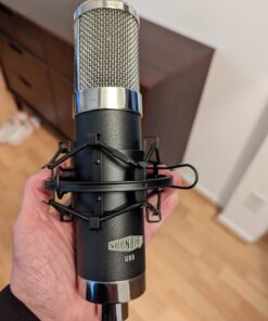 Weymic Black Universal Microphone Shock Mount for Large Diameter Diameter 48-51mm Condenser Microphone Metal Construction 33 61IhnMknucL