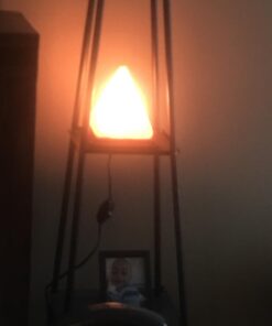 Indus Classic IC-L1017 LG-01 Salt Crystal Lamp, Pyramid Shape, Pink 21 61Ij0jdDoZL