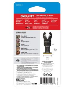 Imperial Blades One Fit™ 1-3/8" Carbide Extreme Storm Titanium Metal Blade, 5PC, Multi (IBOAT360-5) 5-Pack 13 61IjVwasbHL