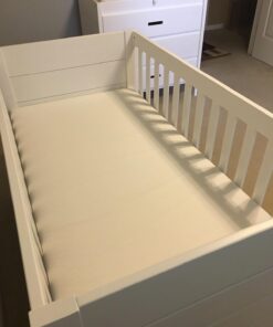 Naturepedic Organic Baby Crib Mattress - Classic 150 Coil 2-Stage Infant & Toddler Mattress - Waterproof Baby Bed Mattress for Crib - Non-Toxic Standard Baby Crib Mattress 16 61Ik7ip6A6L