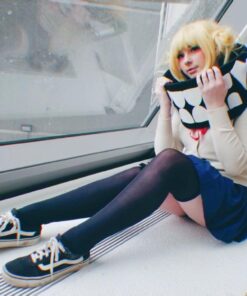 MapofBeauty 40" 100cm Anime Costume Long Straight Cosplay Wig Party Wig (Blonde) Blonde 38 61IkCkKlarL