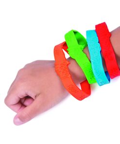 Alternative view of Fun Express Superhero Saying Rubber Bracelets (24 Pieces) Classroom Incentives, School Store Supplies, Party Favors