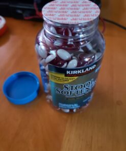 Kirkland Signature Stool Softener 100 mg, 400 Softgels 10 61IlS0QlcaL