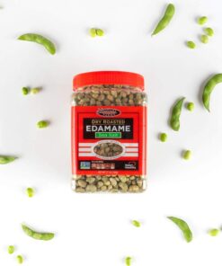 Seapoint Farms Dry Roasted Edamame, Sea Salt, Vegan, Gluten-Free, Kosher, and Non-GMO, Crunchy Snack for Healthy Snacking, 27oz. Jar 1.68 Pound (Pack of 1) 18 61IluuWR9aL
