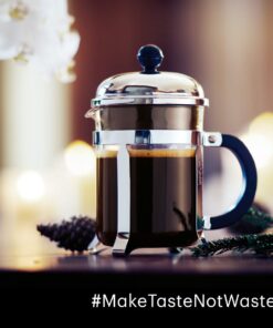 Bodum Chambord French Press Coffee Maker, 17 Ounce, .5 Liter, Chrome 15 61ImDetNwnL