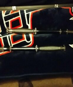 BladesUSA HK-079A Fantasy Medievel Battle Axe with Display Plaque, 21-Inch Length 22 61IpBDbITBL