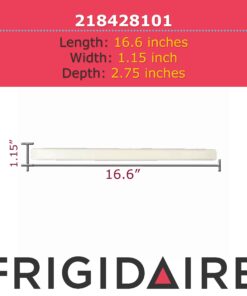GENUINE Frigidaire 218428101 Door Handle for Refrigerator, White 10 61IpnQeSnUL