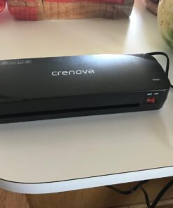 Crenova A4 Laminator Machine 4 in 1 Personal Desktop Hot & Cold 9 Inch Thermal Laminator for Home Office School Business Use Black 30 61Irhy5MfJL