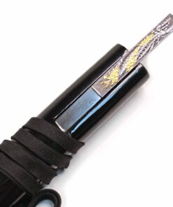 Ace Martial Arts Supply Handmade Zetsurin Sharp Samurai Katana Sword - Musha Black 15 61IsAhMPcbL