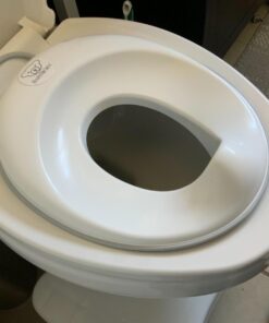 BABYBJORN Toilet Trainer, White/Gray, 1 Count (Pack of 1) White/Grey 31 61It95G9bfL