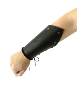 Armor Venue: Knights Leather Battle Arm Guard Bracers Medieval Armor Costume Black 16 61ItglE3uL