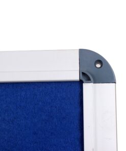 VIZ-PRO Tamperproof Lockable Noticeboard Class 1 Aluminium Framed 36x24 Inches Blue Felt 36 x 24 inches 14 61IuGrCtWdL