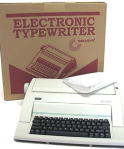Alternative view of Nakajima WPT-150 Portable Electronic Typewriter Bundle with Correct Film Ribbon (2 Items) Electronic Typewriter with Correct Film Ribbon