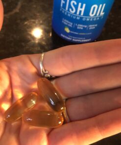 Triple Strength Omega 3 Fish Oil | 3600 mg EPA & DHA | Over 2,000mg of Omega-3 Fatty Acids | Over 1,200mg EPA + 800mg DHA | Best Essential Fatty Acids | Premium Burpless Softgel Supplements (120 Ct) Essential Fatty Acid Combinations 120 Count 27 61IvU5IKVEL 2