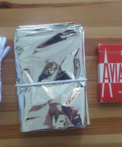 Sharp Survival Shack Emergency Survival Shelter Tent | 2 Person Mylar Thermal Shelter | 8' X 5' All Weather Tube Tent | Reflective Material Conserves Heat | Lightweight | Waterproof | Best Su 33 61IxOeGS9BL