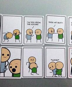 Joking Hazard by Cyanide & Happiness - a funny comic building party game for 3-10 players, great for game night White 34 61IxpIOUkSL