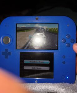 Nintendo 2DS - Electric Blue with Mario Kart 7 Electric Blue 2 26 61Iz28vKsL