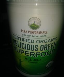 Peak Performance Organic Greens Superfood Powder. Best Tasting Super Greens Powder with 25+ Organic Ingredients for Max Energy and Athletic Performance. Vegan Keto Green Juice Daily Drink Original Greens 31 61Iz9LoBxqL