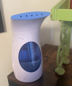Hilife Steamer for Clothes, Portable Handheld Design, 240ml Big Capacity, 700W, Strong Penetrating Steam, Removes Wrinkle, for Home, Office and Travel(ONLY FOR 120V) (Blue) Blue 43 61J j7 LjGL