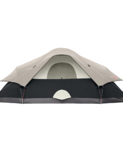 Coleman Red Canyon 8-Person Camping Tent, Weatherproof Family Tent Includes Room Dividers, Rainfly, Adjustable Ventilation, Storage Pockets, Carry Bag, & Quick Setup Black 25 61J3a99C1L
