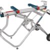 Bosch Portable Gravity-Rise Wheeled Miter Saw Stand T4B 85 61J402thiGL