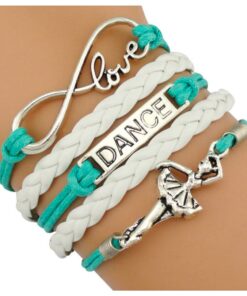Infinity Collection Dance Bracelet- Girls Dance Jewelry - Perfect Gift For Dance Recitals, Dancers and Dance 13 61J41F9ko6L