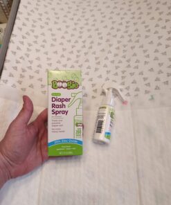 Diaper Rash Cream Spray by Boogie Bottoms, Travel Friendly No-Rub Touch Free Application for Sensitive Skin, from The Maker of Boogie Wipes, Over 200 Sprays per Bottle, 1.7 oz 33 61J4H3ktBKL
