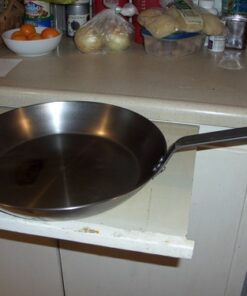 de Buyer MINERAL B Carbon Steel Fry Pan - 10.25” - Ideal for Searing, Sauteing & Reheating - Naturally Nonstick - Made in France 10.25" 48 61J4PKC uPL