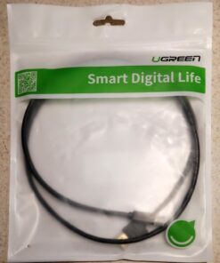 UGREEN Micro HDMI to HDMI Cable Adapter 4K 60Hz Ethernet Audio Return Channel Compatible with GoPro Hero 7/6 Raspberry Pi 4 Retroid Pocket 3+/3 Yoga 3 B500 Sony A6000 Camera Video Capture Card 3FT 38 61J4TpQj6AL